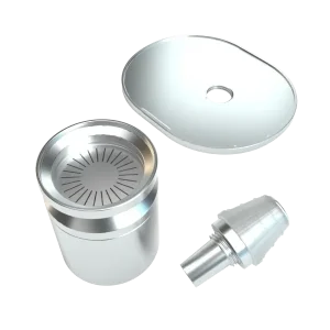Stündenglass Polished Silver Infusion Chamber Assembly