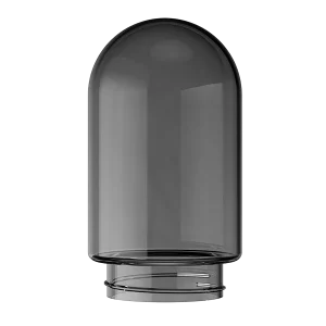 Stündenglass Single Gray Glass Globe (Large)