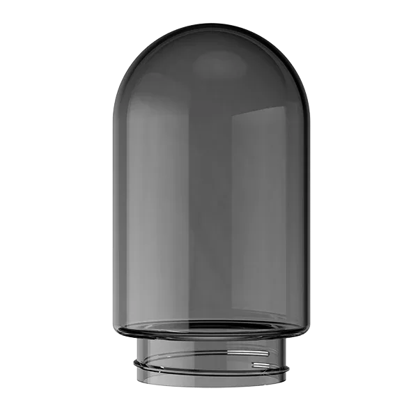 Stündenglass Single Gray Glass Globe (Large)