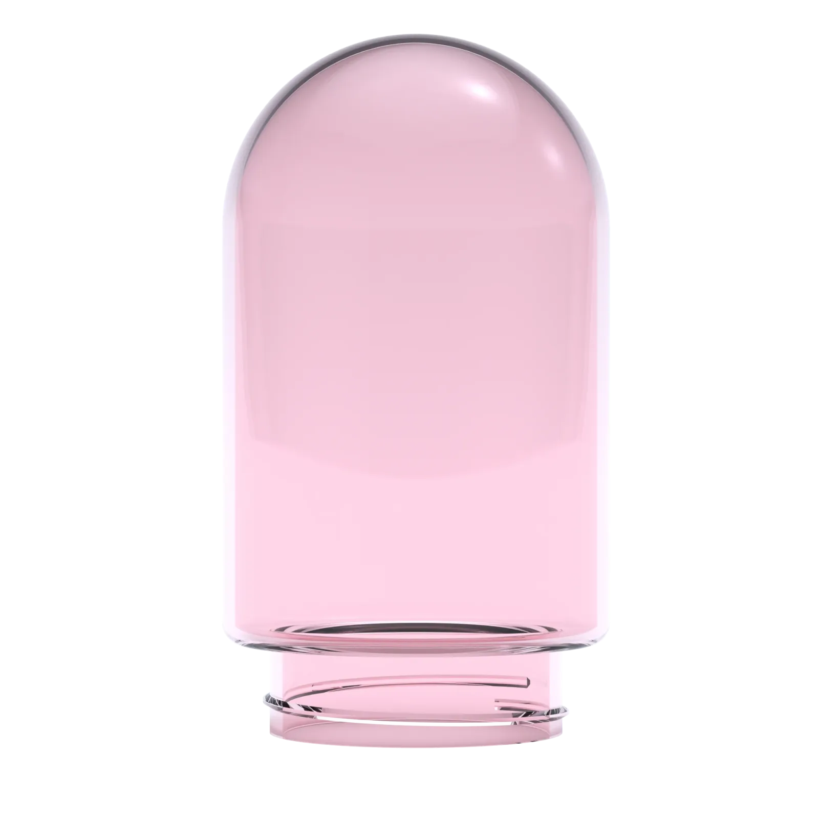 Stündenglass Single Pink Glass Globe (Large)
