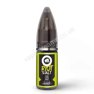 Sub Lime Hybrid Nicotine Salt E-Liquid by Riot S:alt