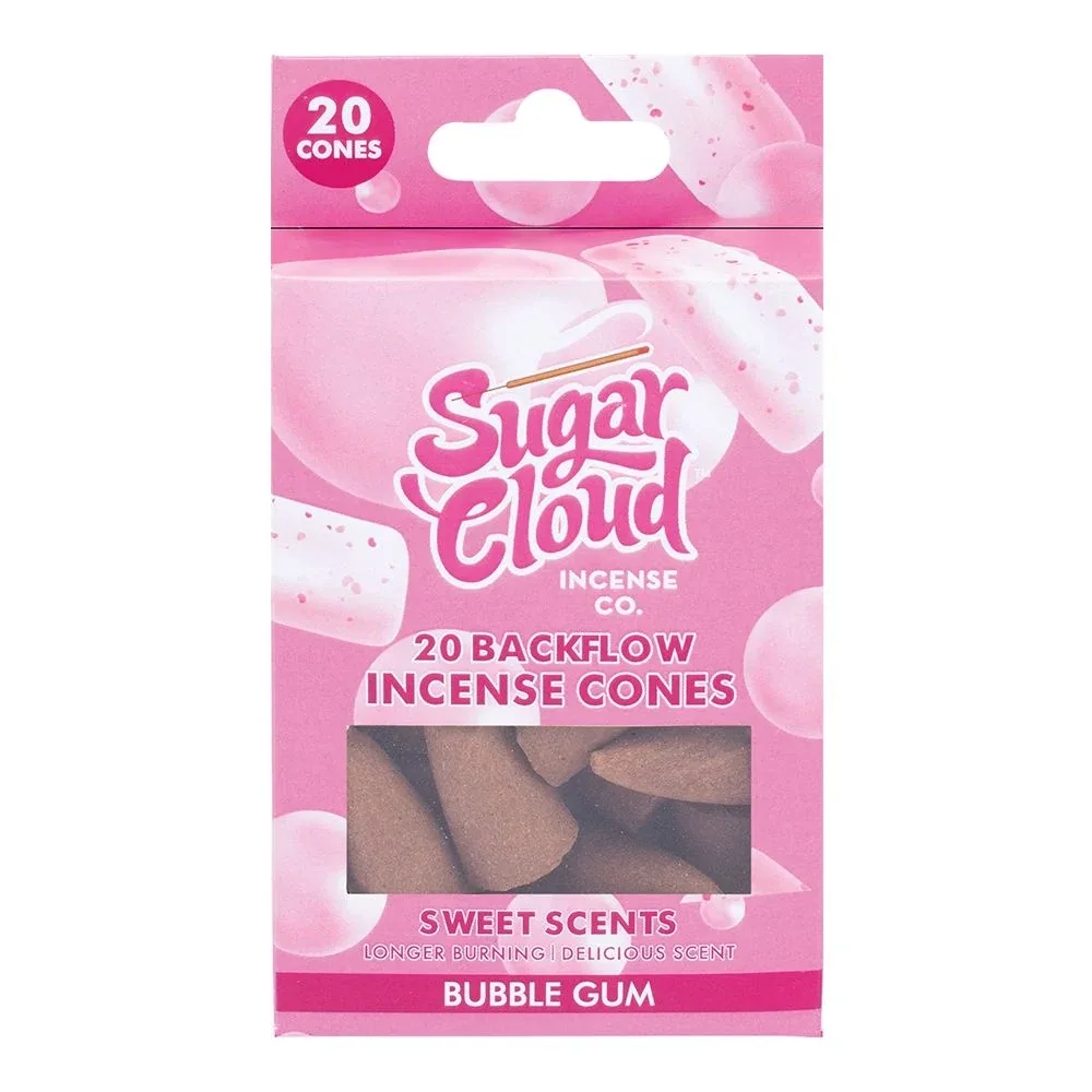Sugar Cloud Sweet Scents Backflow Incense Cones - Image 2