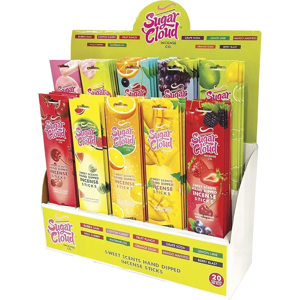 Sugar Cloud Sweet Scents Hand-Dipped Incense Sticks - Image 2
