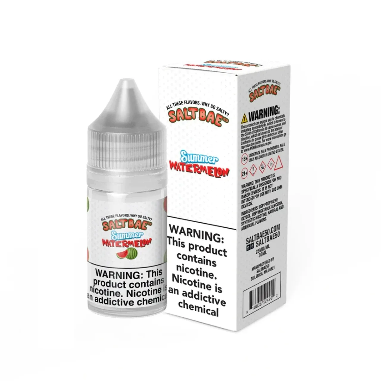 Summer Watermelon E-Juice 30ML | Salt Bae 50