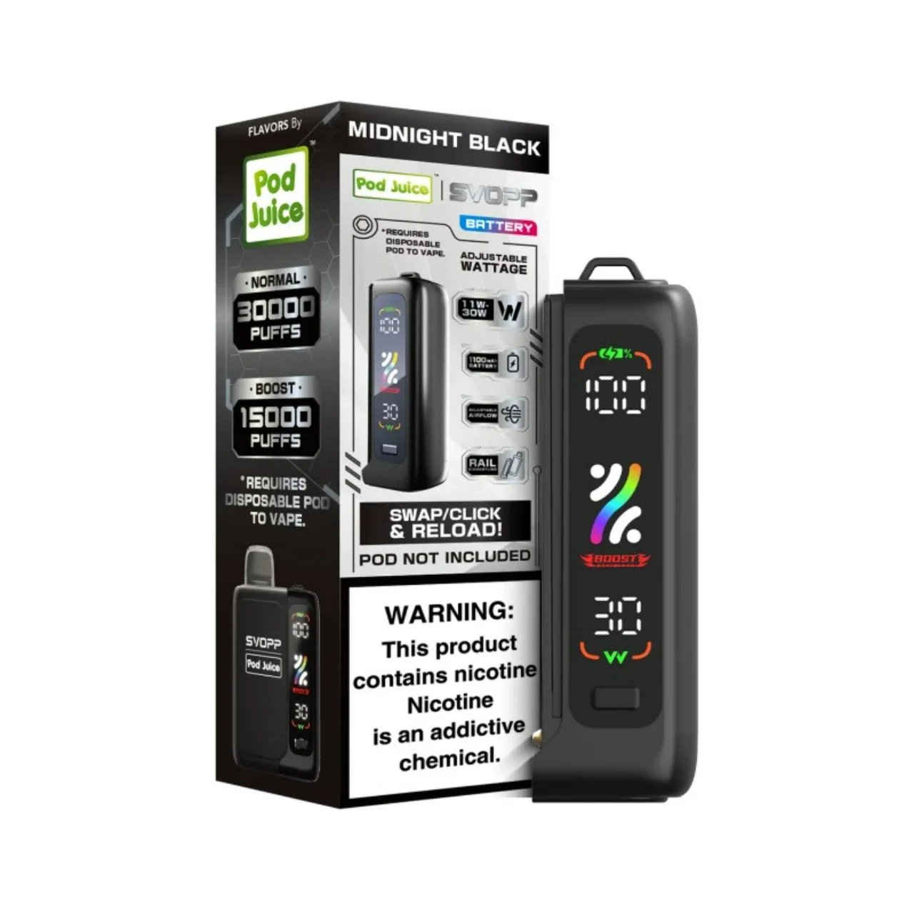 Svopp Battery | OXBAR x Pod Juice
