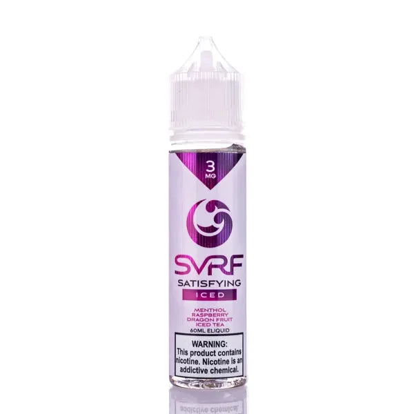 SVRF E-Liquid – ICED Satisfying – 60ml - Image 2