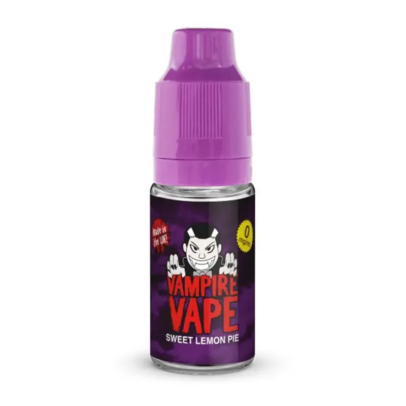 Sweet Lemon Pie Freebase Vape Juice 10ml | Vampire Vape