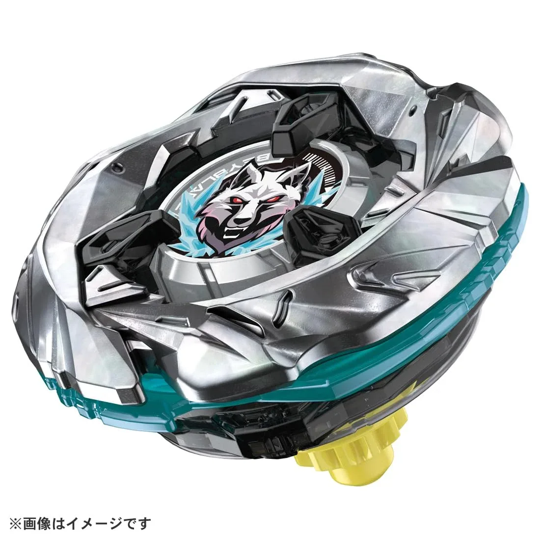 Takara Tomy Beyblade X Ux-08 Starter Silver Wolf 380Fb Japan Edition - Image 2
