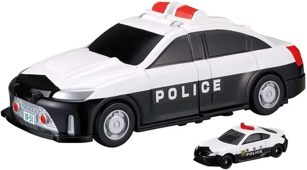 Takara Tomy Tomica Crew Town Transforming Patrol Car Ages 3+