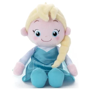 Takaratomy Arts Disney Elsa Washable Plush Bean 18cm Collectible Toy