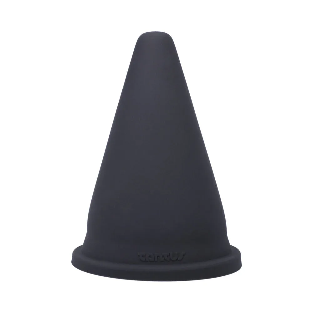 Tantus Cone Squat Dildo Onyx (Box) - Image 2