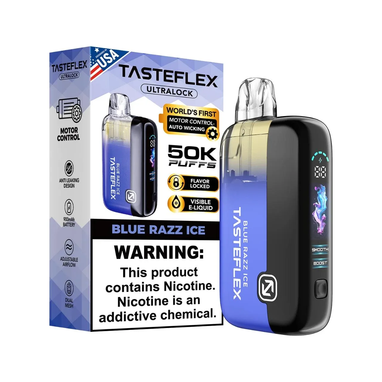TasteFlex UltraLock Disposable | 50K Puffs