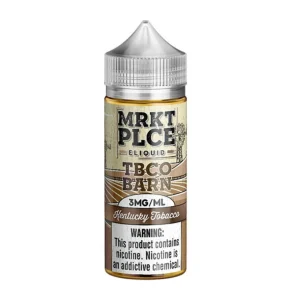 TBCO Barn Kentucky Tobacco 100ml E-Juice | MRKTPLCE