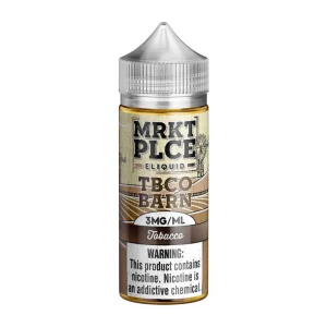TBCO Barn Tobacco 100ml E-Juice | MRKTPLCE