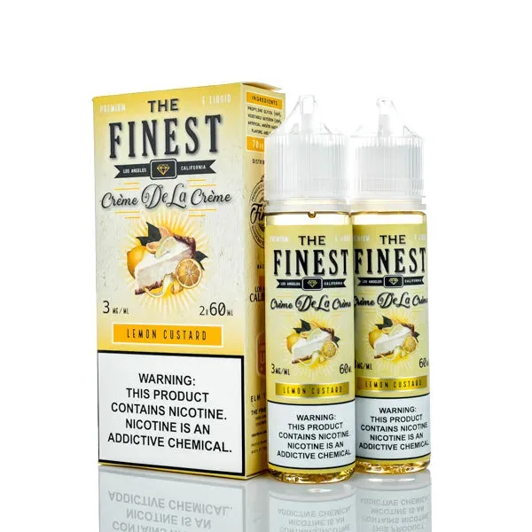The Finest E-Liquid – Creme De La Creme – Lemon Custard – 120ml (DISCONTINUED)