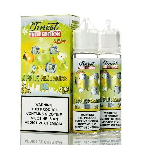 The Finest E-Liquid – Fruit Edition – Apple Pearadise ICE – 120ml (DISCONTINUED)