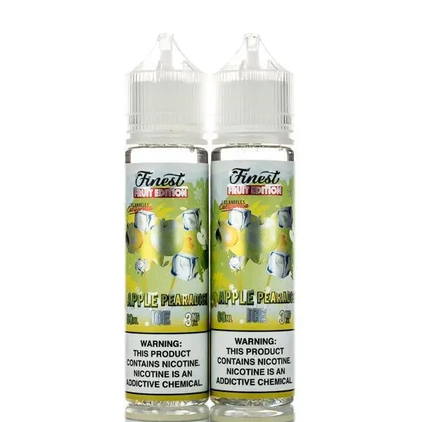The Finest E-Liquid – Fruit Edition – Apple Pearadise ICE – 120ml (DISCONTINUED) - Image 2