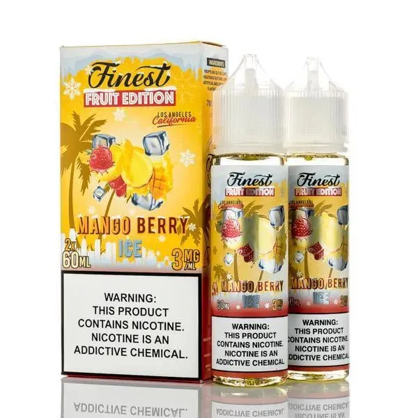 The Finest E-Liquid – Fruit Edition – Mango Berry ICE – 120ml (DISCONTINUED)