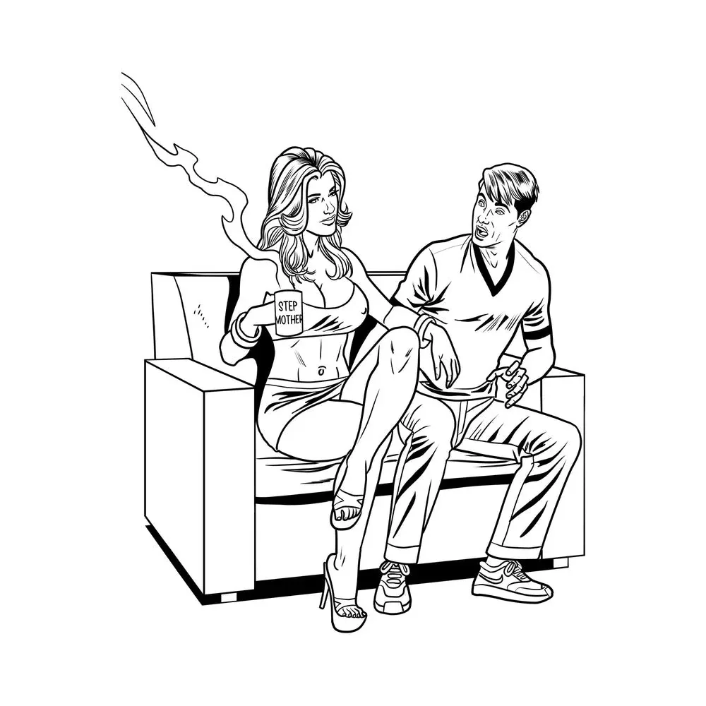 The MILF Porn Coloring Book - Image 2
