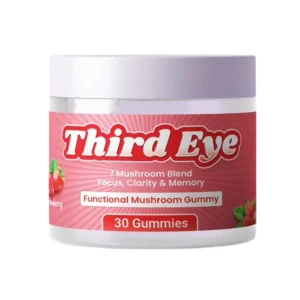 Third Eye Functional Mushroom Gummies - Strawberry | 30COUNT