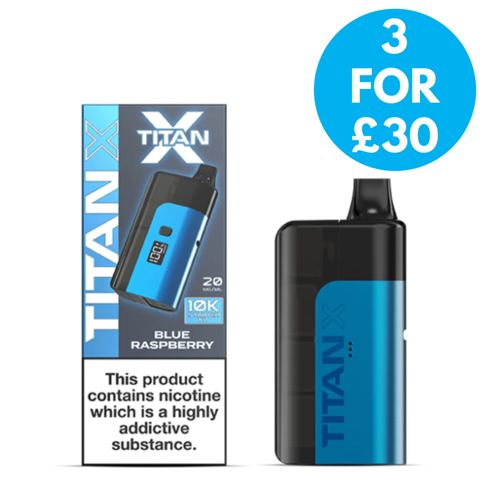 Titan X Prefilled Vape Kit