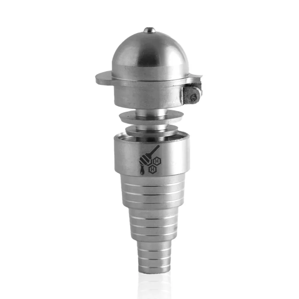 Titanium 6 in 1 Baseball Carb Cap Dab Nail - Image 2