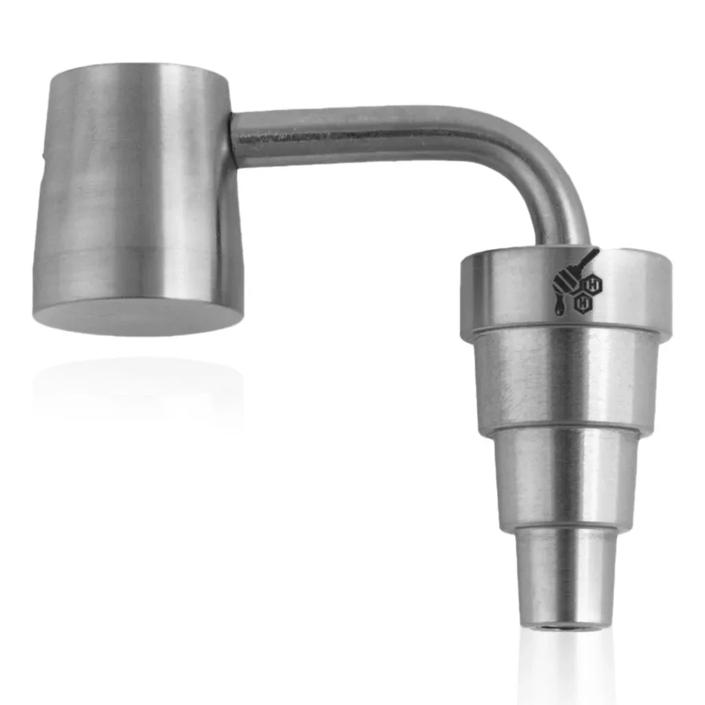 Titanium 6 in 1 Long Neck Banger Dab Nail