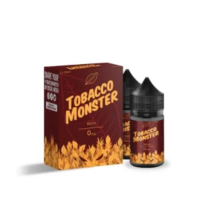 Tobacco Rich 60ml (2x 30ml) E-Juice | Jam Monster