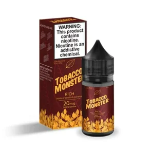 Tobacco Rich Salt 30ml E-Juice | Jam Monster