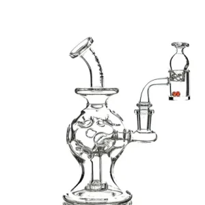 Toxic Fabb Egg Complete Water Pipe Kit - 7"