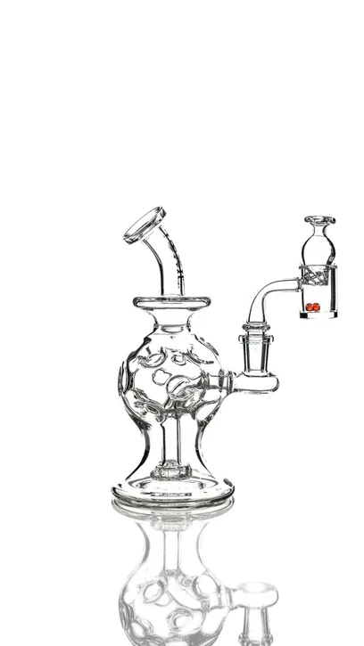 Toxic Fabb Egg Complete Water Pipe Kit - 7"