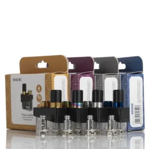 Trinity Alpha Single Refillable Replacement Pod Atomizer w/ 2 Replacement Coils | Smok | 2.8ML | Stainless