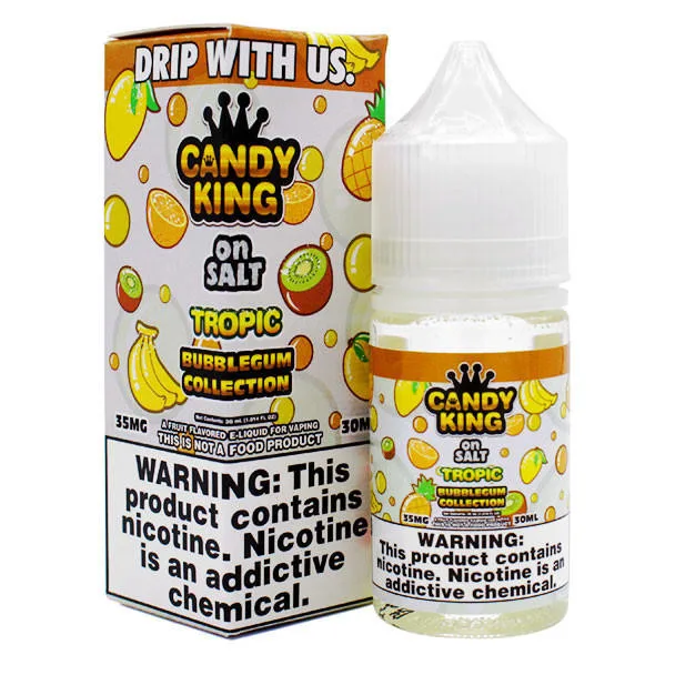 Tropic Bubblegum Collection - 50mg - Candy King Salt - 30mL