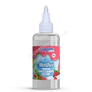Tropical Fruits & Berries Menthol 500ml E-Liquid Shortfill by Kingston