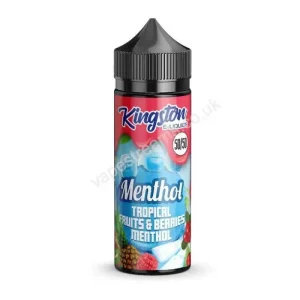 Tropical Fruits & Berries Menthol E-Liquid Shortfill by Kingston 50/50