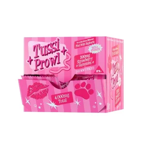 Tussi Prowl Euphoria Extra Strength Blend Gummies 4000MG - Strawberry | 20COUNT
