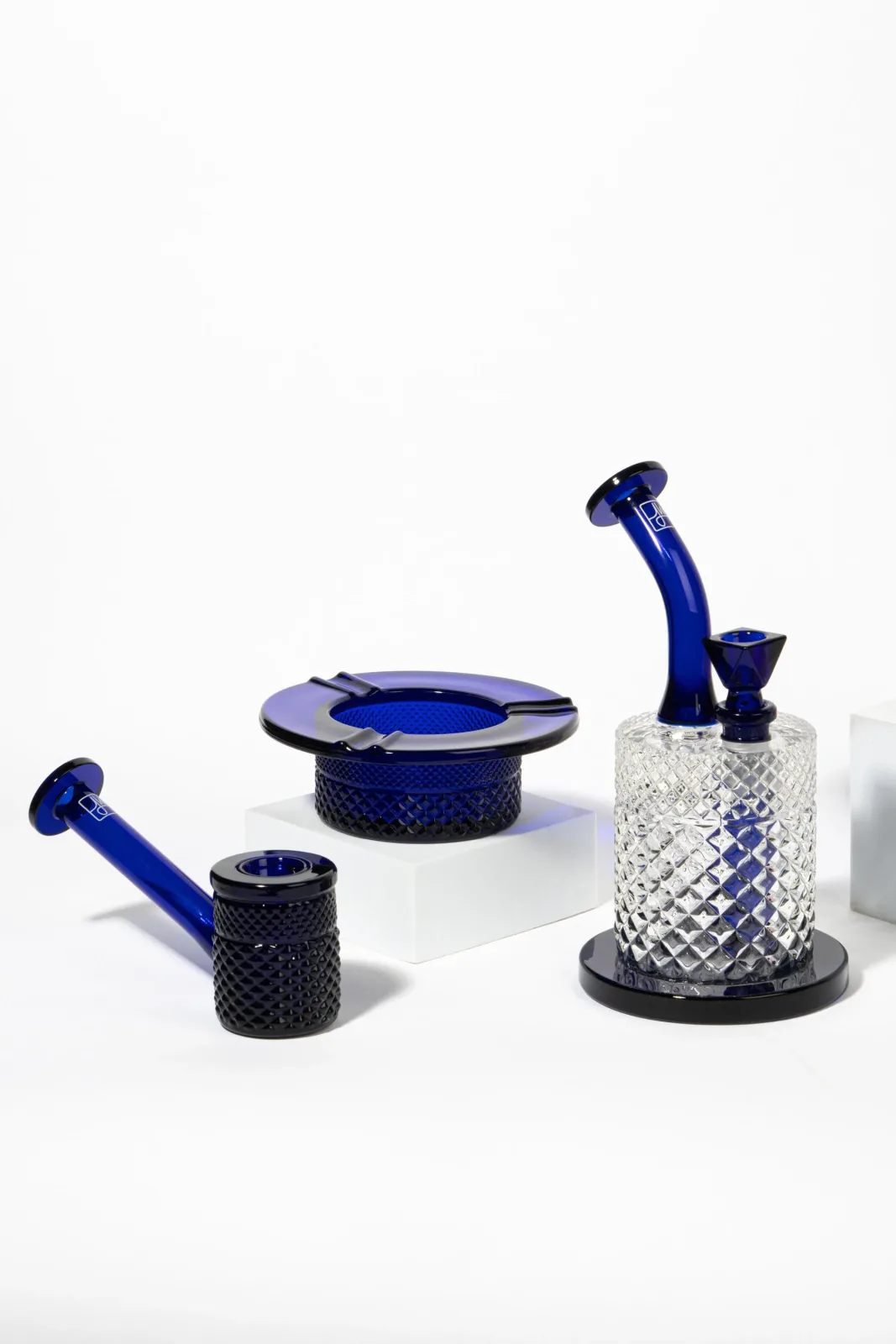 Twenties Collection Ashtray | Cobalt - Image 2