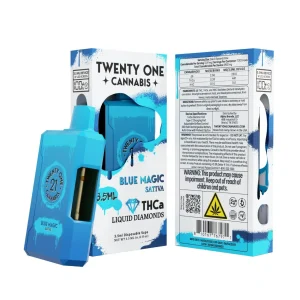 Twenty One THCA Cannabis Liquid Diamonds Disposable | 3.5ML
