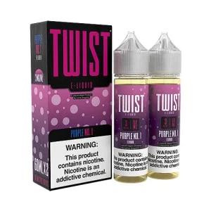 Twist E-Liquid Purple No.1 2x 60ml (120ml) Vape Juice