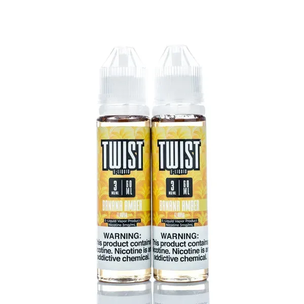 Twist E-Liquids – Banana Amber – 120ml - Image 2
