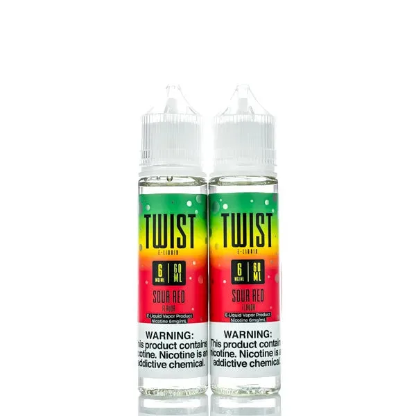 Twist E-Liquids – Sour Red – 120ml - Image 2