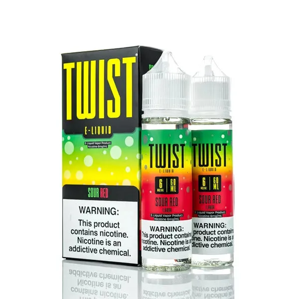 Twist E-Liquids – Sour Red – 120ml