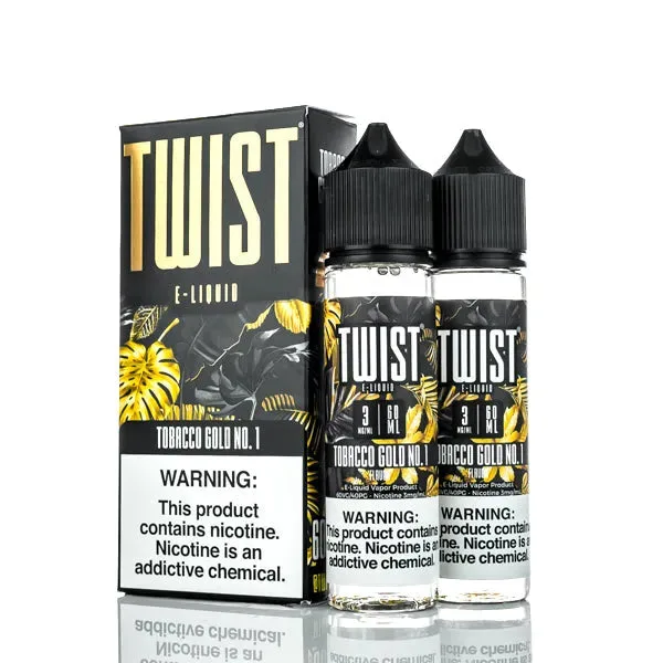 Twist E-Liquids – Tobacco Gold No.1 – 120ml
