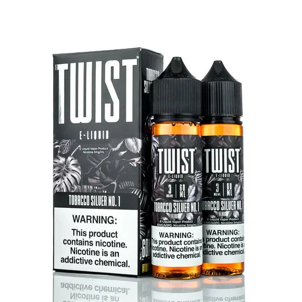 Twist E-Liquids – Tobacco Silver No.1 – 120ml