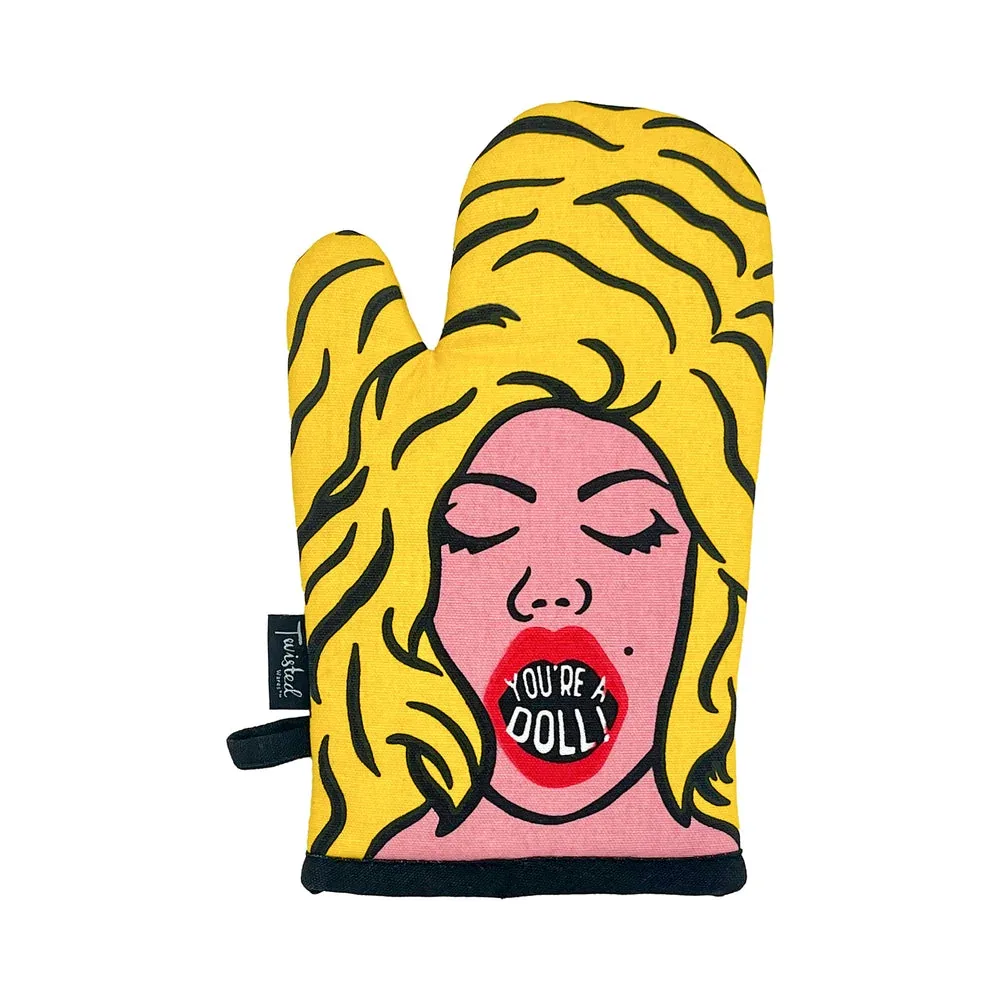 Twisted Wares You're a Doll Oven Mitt - Image 2