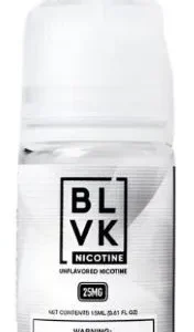 Unflavored Nicotine | BLVK SALT