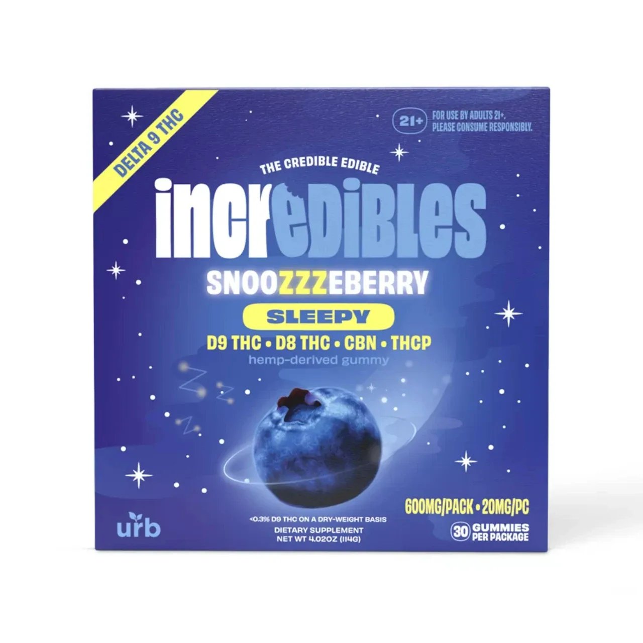 URB Incredibles Gummies