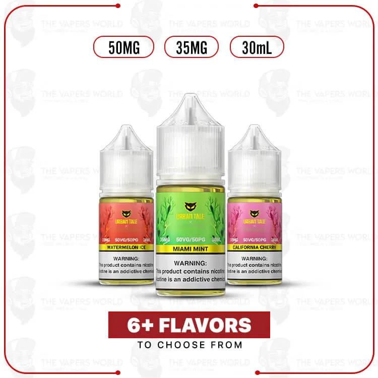 Urban Tale Salts Nicotine 30ml E-Juice