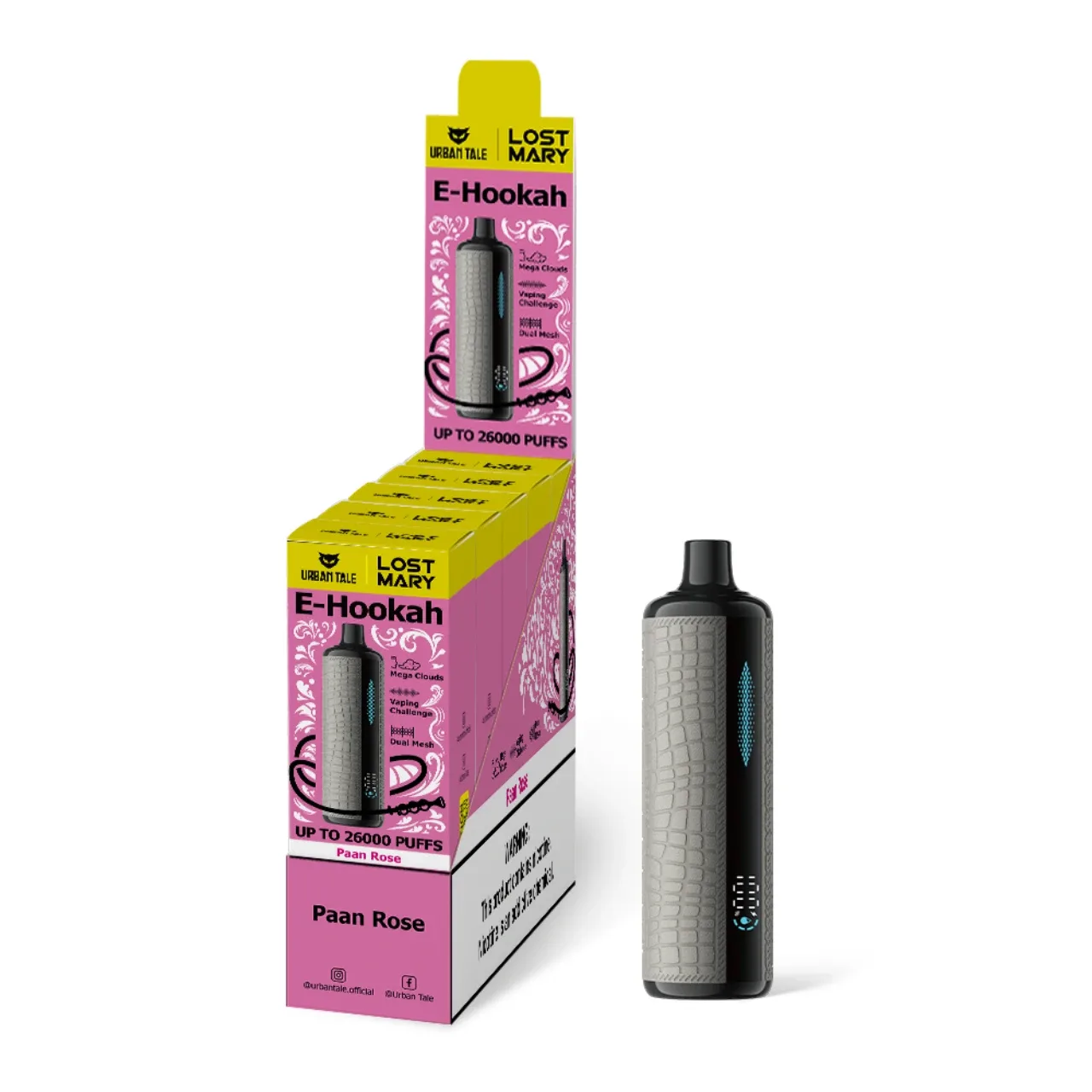Urban Tale X Lost Mary Hookah Disposable | 26K Puffs