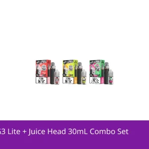 Uwell Caliburn G3 Lite + Juice Head 30mL Combo Set